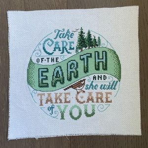 Eco Friendly Handmade Cross Stitch